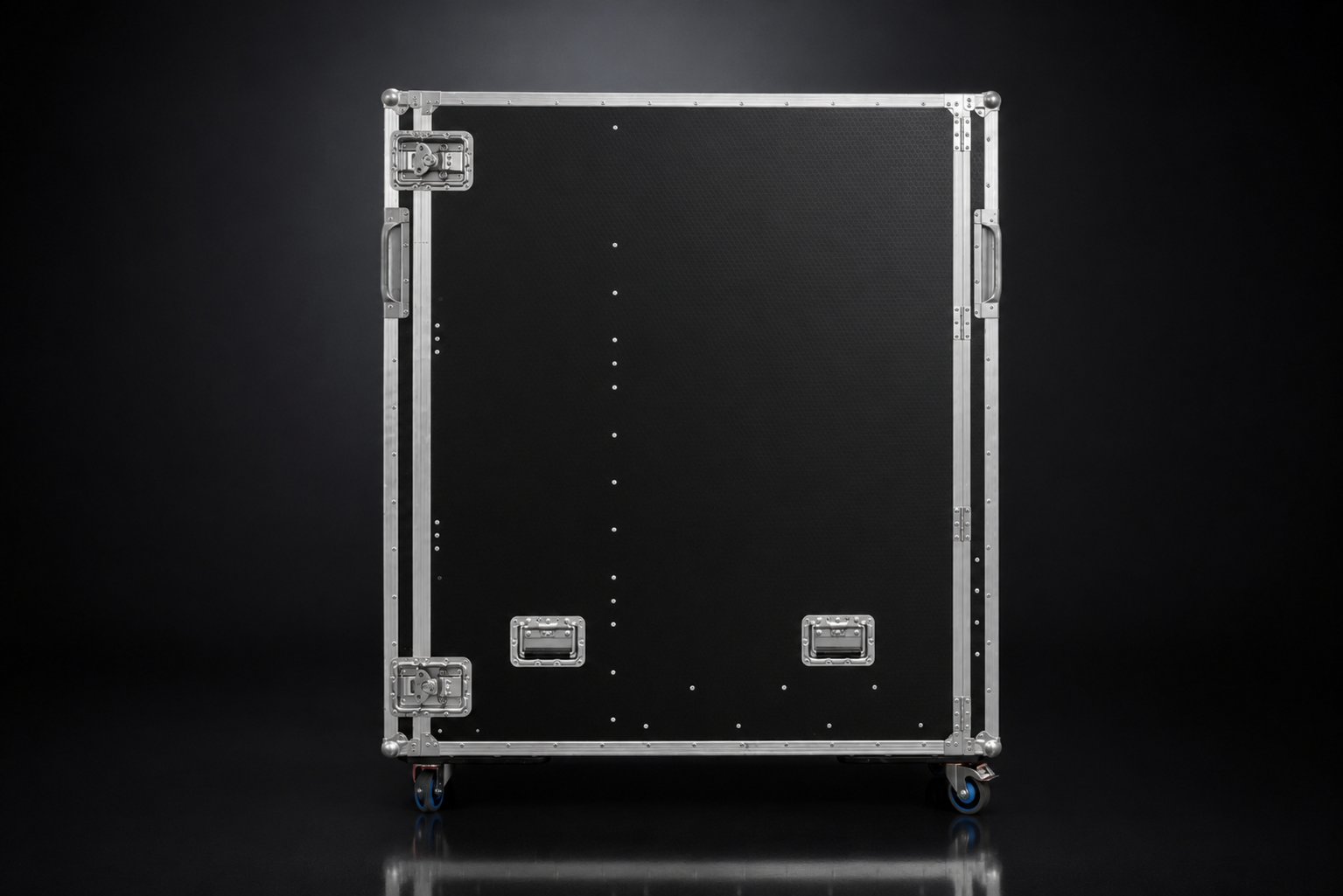 Flight case na AV techniku a displeje — detail
