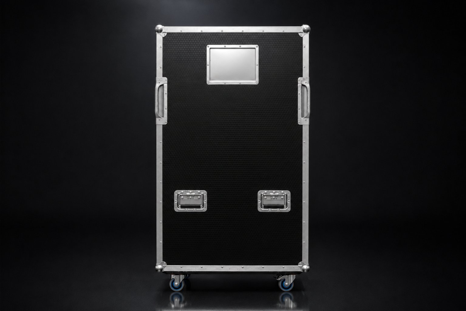 Flight case na AV techniku a displeje — detail